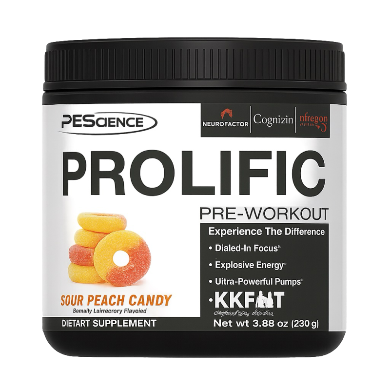 PEScience Prolific – Pré-workout booster d’énergie et de performance PEScience Prolific – Pré-workout booster d’énergie et de performance