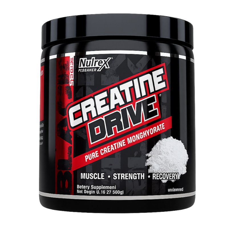 Nutrex Creatine Drive – Créatine monohydrate pure pour force et masse musculaire