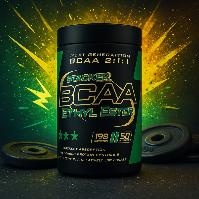 Stacker2 Europe BCAA Ethyl Ester - Acides Aminés Avancés pour Musculation et Récupération