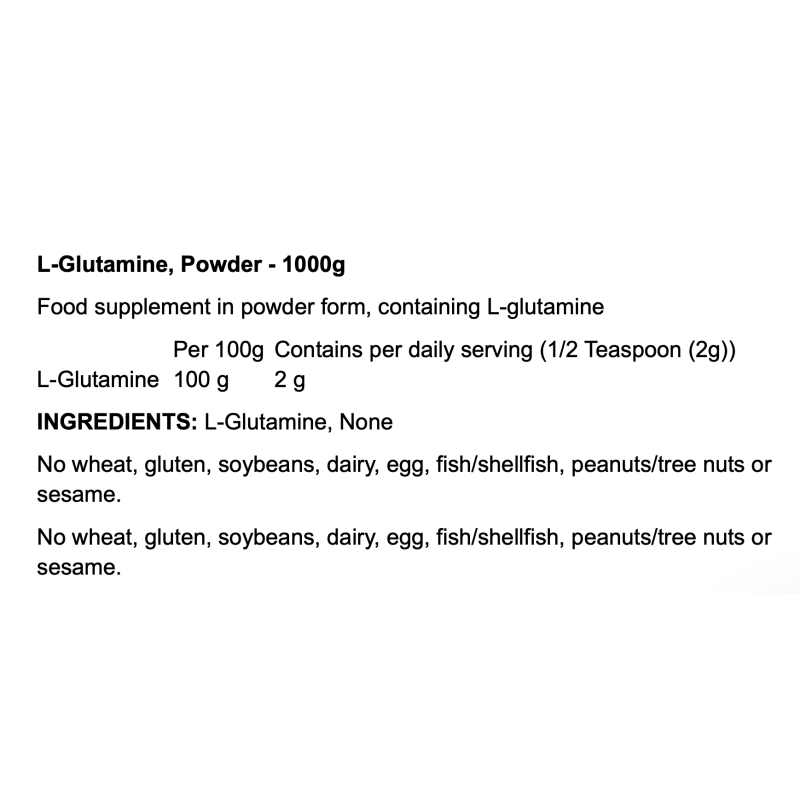 Jarrow Formulas L-Glutamine