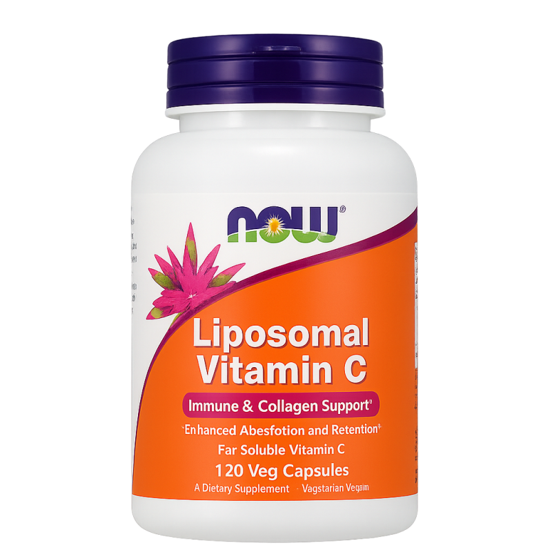 NOW Foods Liposomal Vitamin C – 120 gélules végétales biodisponibles NOW Foods Liposomal Vitamin C – 120 gélules végétales biodisponibles