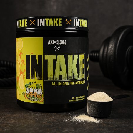 Axe & Sledge Intake All in One Pre-Workout - Booster d’énergie complet