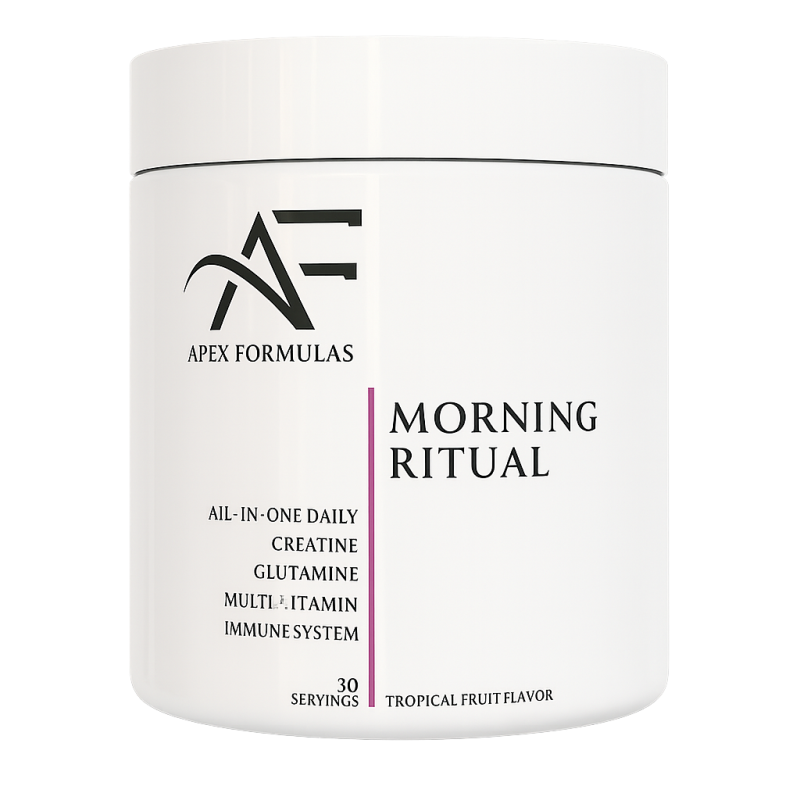 Apex Formulas Morning Ritual – Complément All-in-One énergie, récupération et immunité Apex Formulas Morning Ritual – Complément All-in-One énergie, récupération et immunité