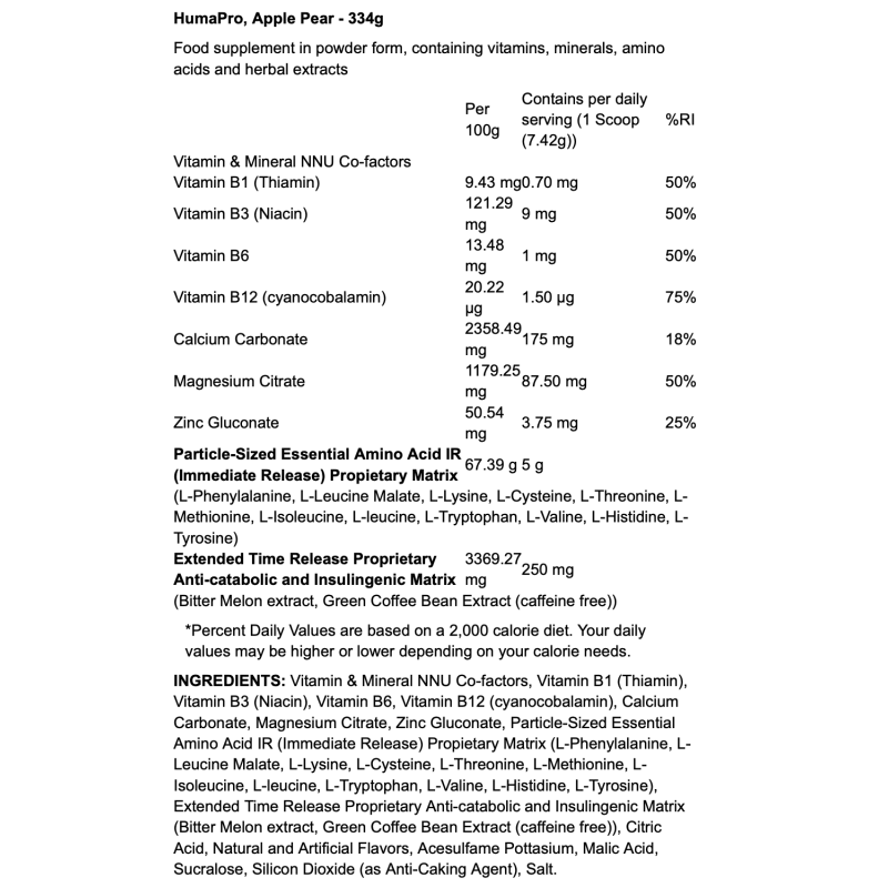ALRI HUMAPRO POWDER