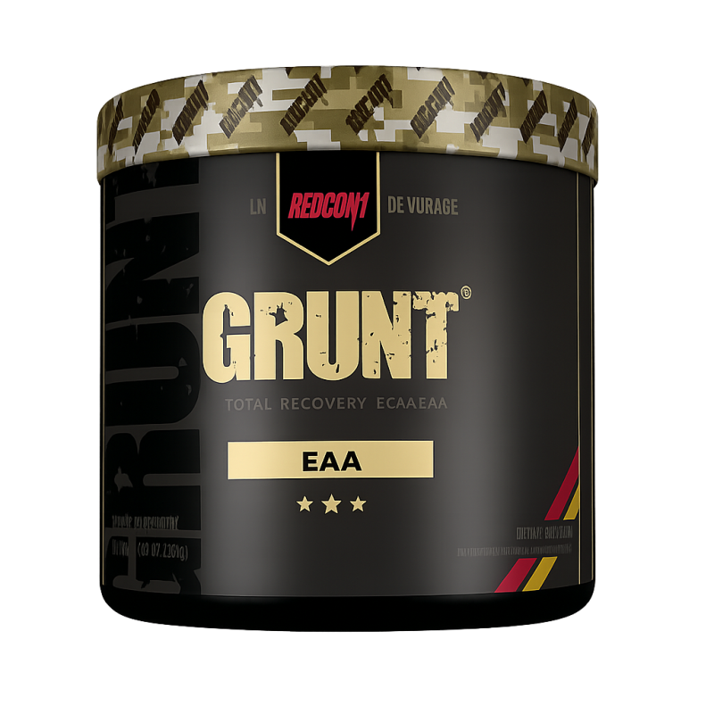Redcon1 Grunt – Acides Aminés Essentiels EAA pour Récupération et Croissance Musculaire Redcon1 Grunt – Acides Aminés Essentiels EAA pour Récupération et Croissance Musculaire