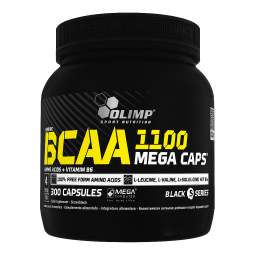 Olimp Nutrition BCAA 1100 Mega Caps – Acides aminés essentiels pour récupération et performance
