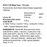 Olimp Nutrition BCAA 1100 Mega Caps – Acides aminés essentiels pour récupération et performance