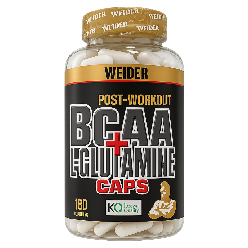 Weider BCAA + L-Glutamine Caps Weider BCAA + L-Glutamine Caps