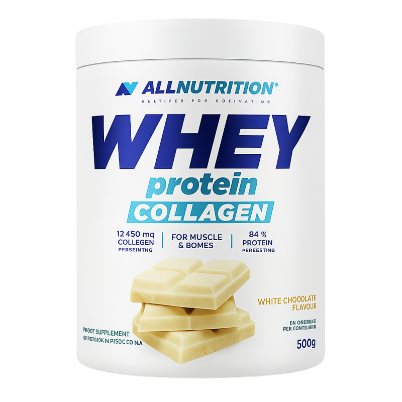 Allnutrition Whey Protein Collagen - Protéine + Collagène pour Muscles, Articulations et Beauté Allnutrition Whey Protein Collagen - Protéine + Collagène pour Muscles, Articulations et Beauté