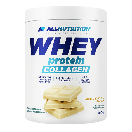 Allnutrition Whey Protein Collagen - Protéine + Collagène pour Muscles, Articulations et Beauté