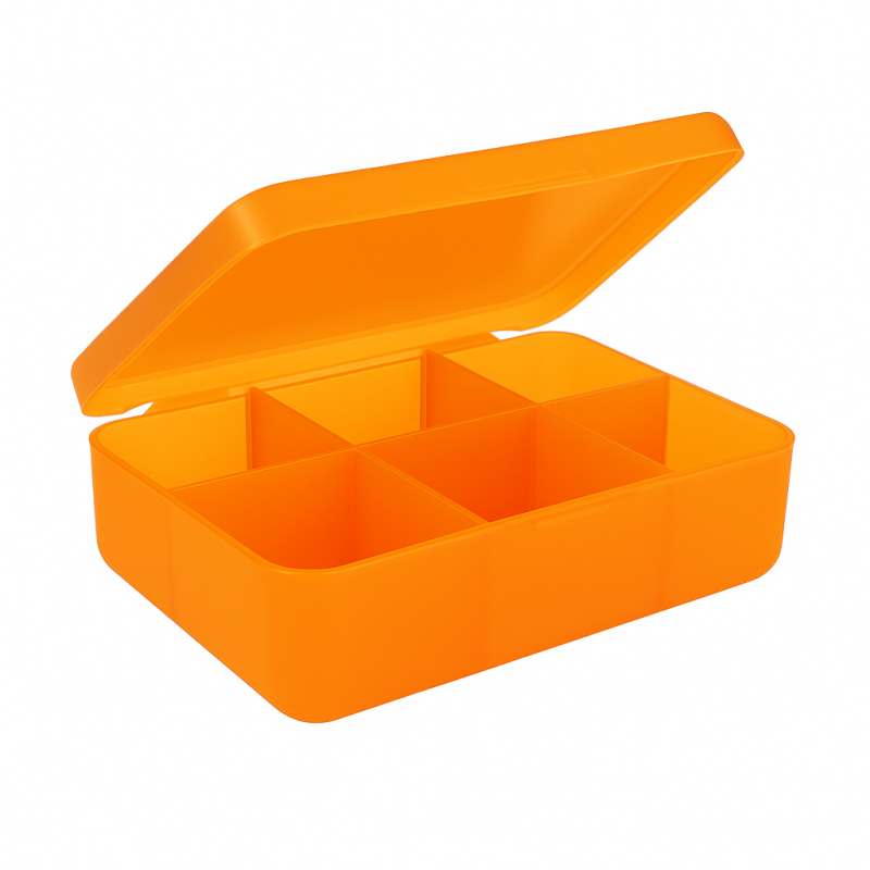 Pilulier – Boîtier 6 Compartiments Pilulier – Boîtier 6 Compartiments