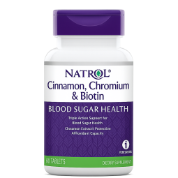Natrol Cinnamon, Chromium & Biotin