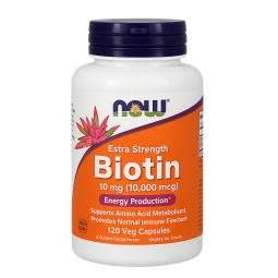 NOW Foods Biotin 10mg Extra Strength