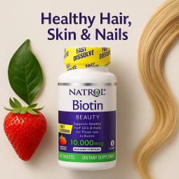 Natrol Biotin Fast Dissolve 10000mcg