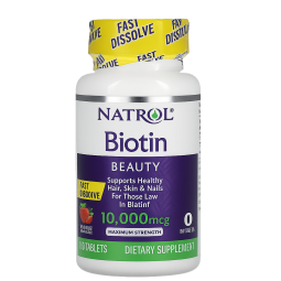 Natrol Biotin Fast Dissolve 10000mcg
