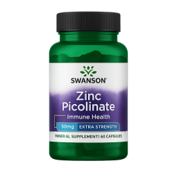 Swanson Zinc Picolinate Body Preferred Form 50mg