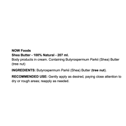 NOW Foods Shea Butter