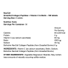 NeoCell Collagen Peptides + Vitamine C et Biotine - Beauté Peau Cheveux Ongles