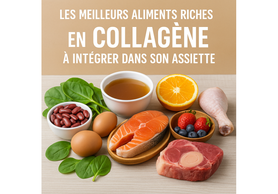 Les meilleurs aliments riches en collagène à intégrer dans son assiette