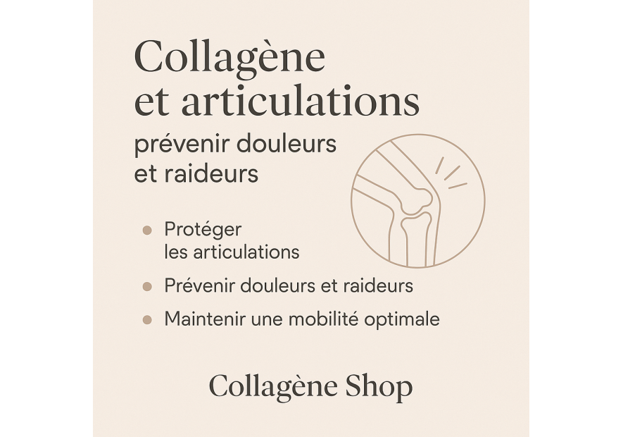 Collagène et articulations : prévenir douleurs et raideurs