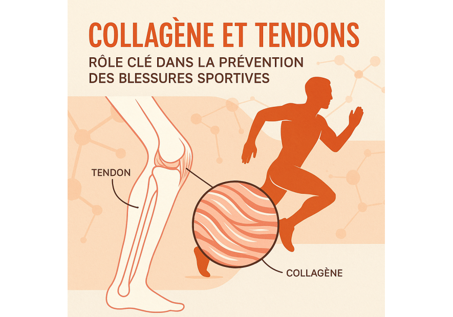 Collagène et tendons : rôle clé dans la prévention des blessures sportives