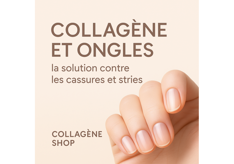 Collagène et ongles : la solution contre les cassures et stries