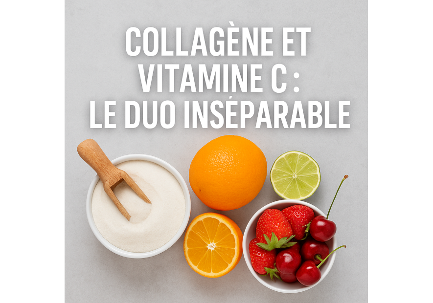 Collagène et vitamine C : le duo inséparable