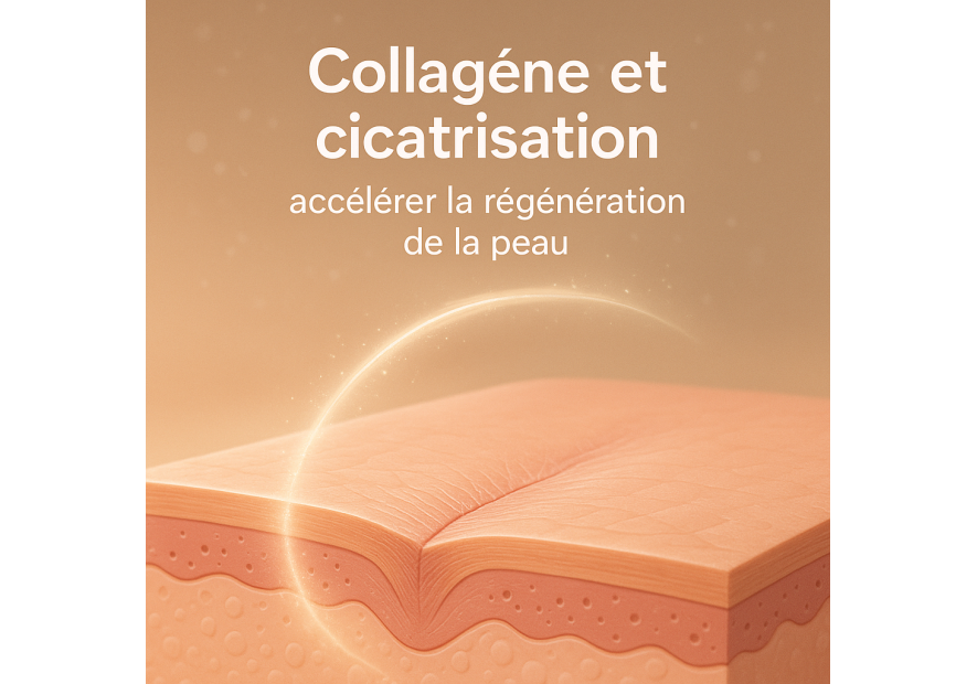Collagène et cicatrisation : accélérer la régénération de la peau