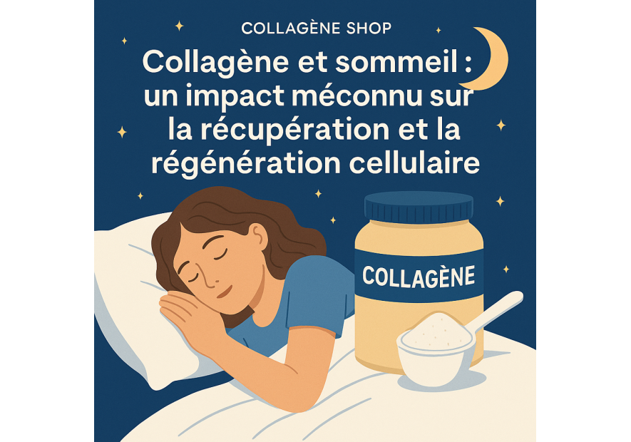 Collagène et sommeil : un duo méconnu pour la récupération et la régénération cellulaire